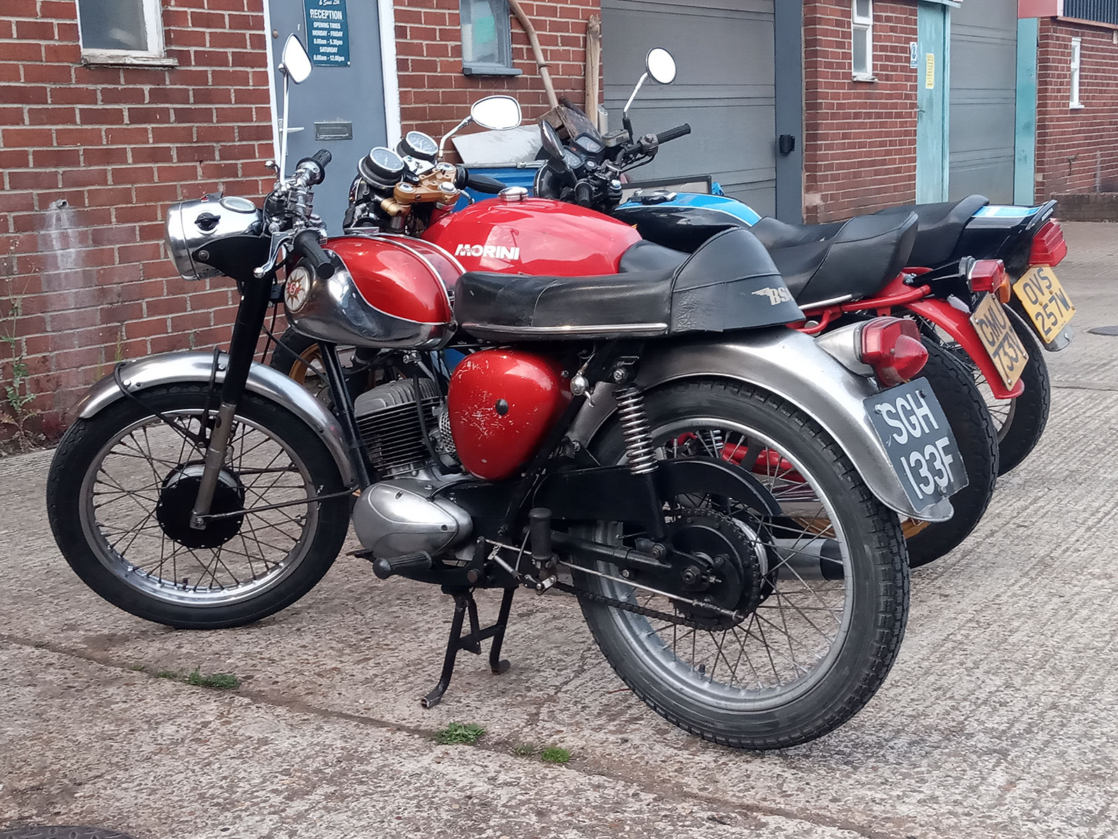 Triumph 500 gets fixed